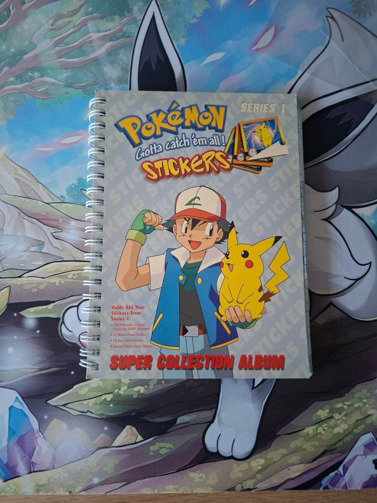 Pokémon Serie 1 Sticker Album COMPLEET!, Enlèvement, Comme neuf