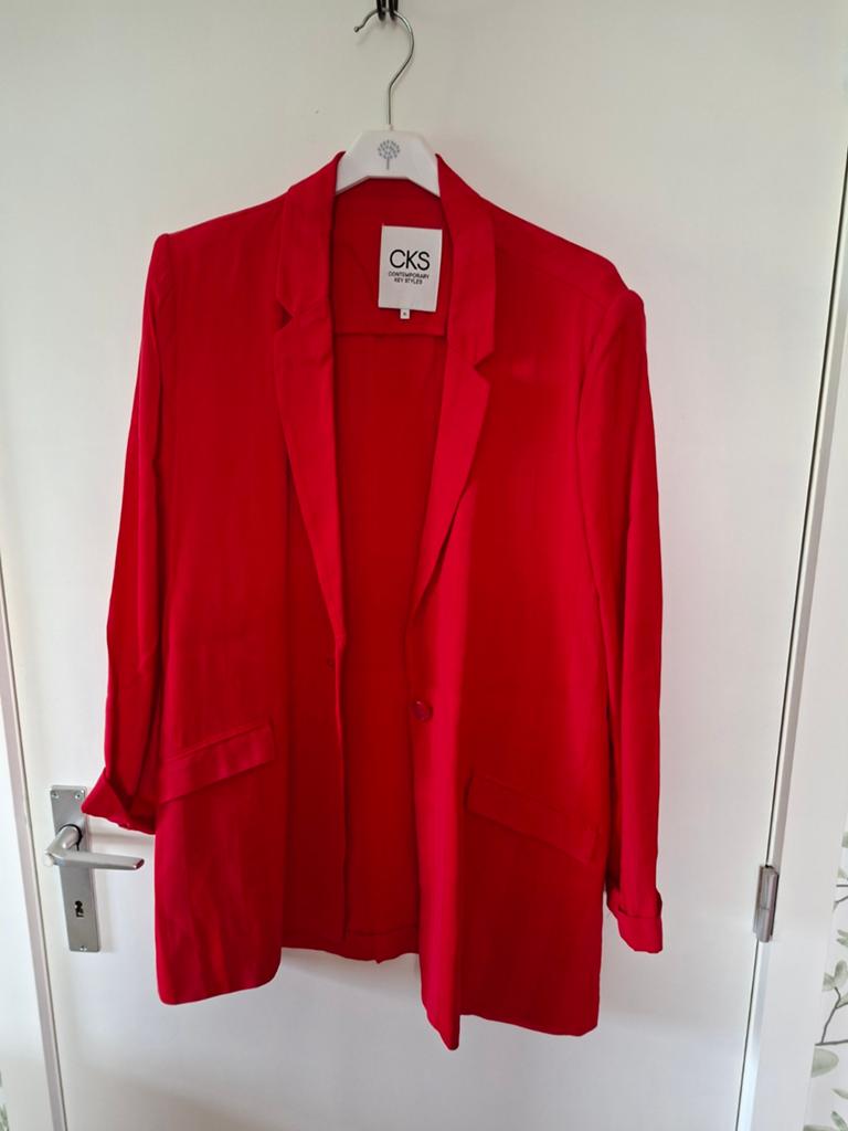 Rode lichte blazer CKS, Ophalen of Verzenden, Maat 46/48 (XL) of groter, Rood