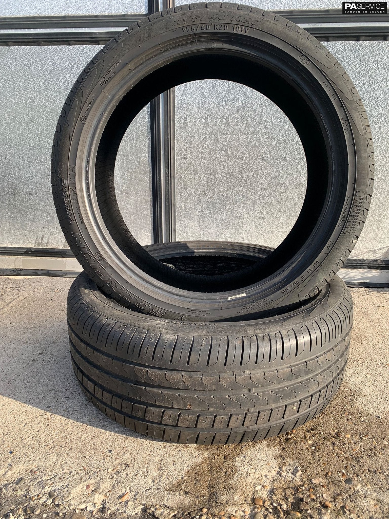 2x Pirelli 255 40 20 Zomerbanden met 6,5 mm incl montage, Pneus et Jantes, 255 mm, Véhicule de tourisme, Pneus été