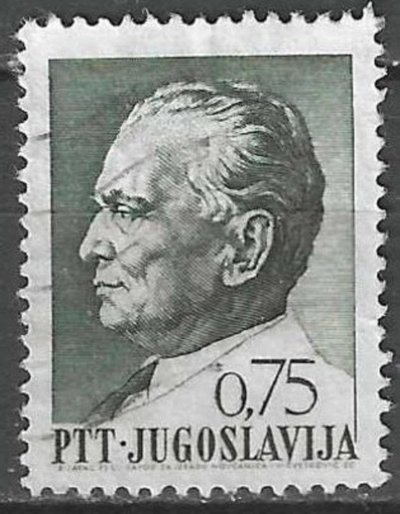 Yougoslavie 1968 - Yvert 1156 - Maréchal Tito (ST), Timbres & Monnaies, Timbres | Europe | Autre, Affranchi, Envoi