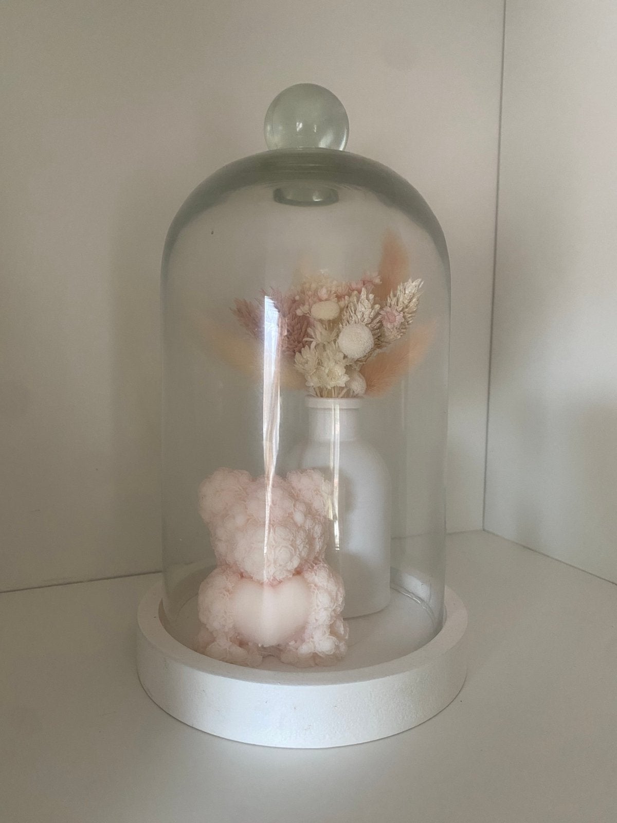 Gevulde stolp, Huis en Inrichting, Woonaccessoires | Stolpen, Glas, Ophalen, Nieuw