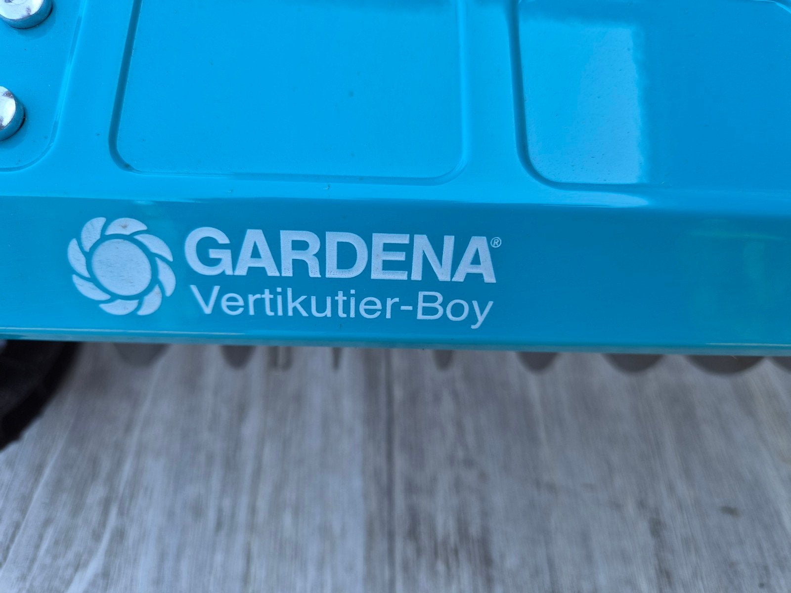 Gardena verticuteer machine op wielen, Tuin en Terras, Verticuteermachines, Ophalen, Zo goed als nieuw, Gardena