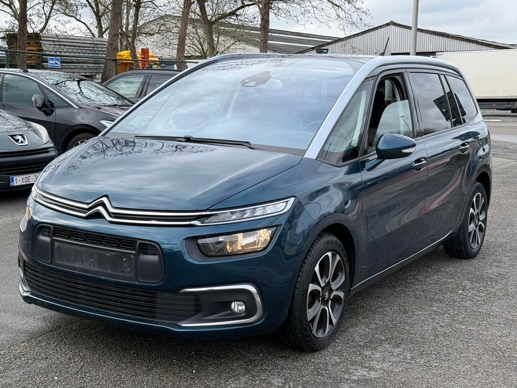 Citroën C4 Spacetourer 1.5d Automaat 2020, Auto's, Euro 6, Blauw, Bedrijf, Diesel