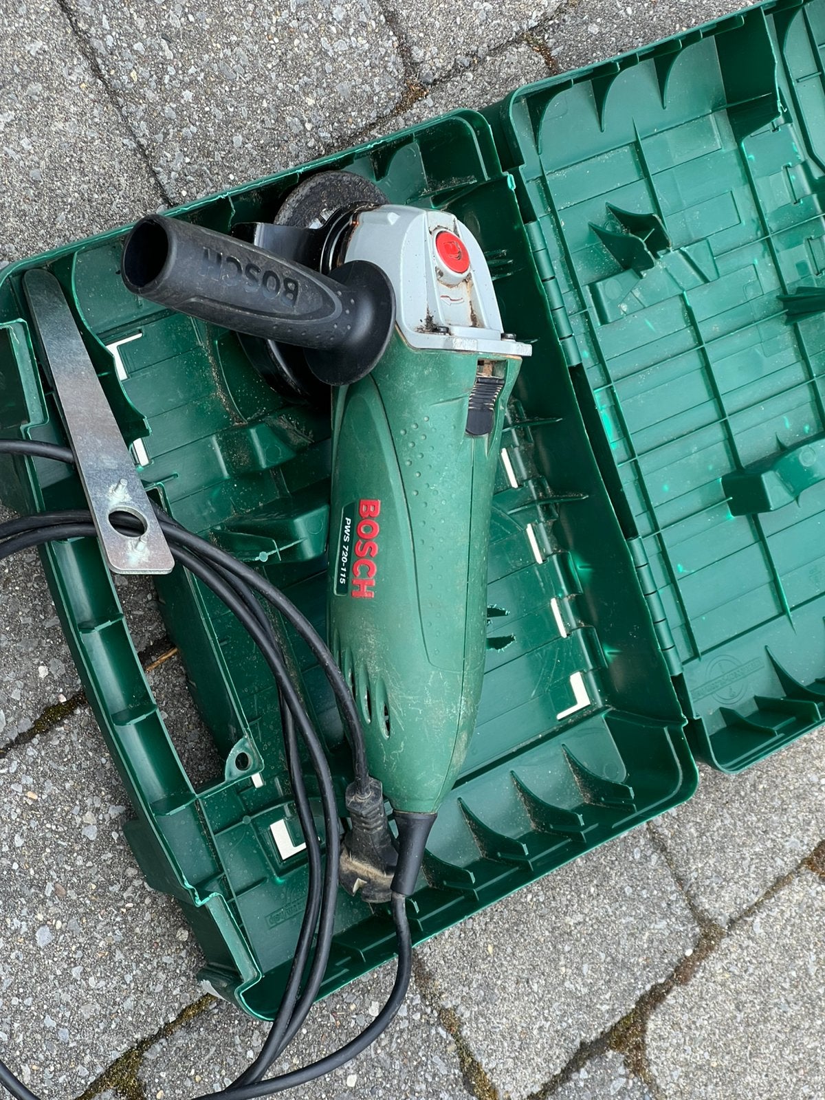 Bosch haakse slijper, Doe-het-zelf en Bouw, Gereedschap | Slijpmachines, Ophalen, Gebruikt, 700 tot 1000 watt, Haakse handslijpmachine