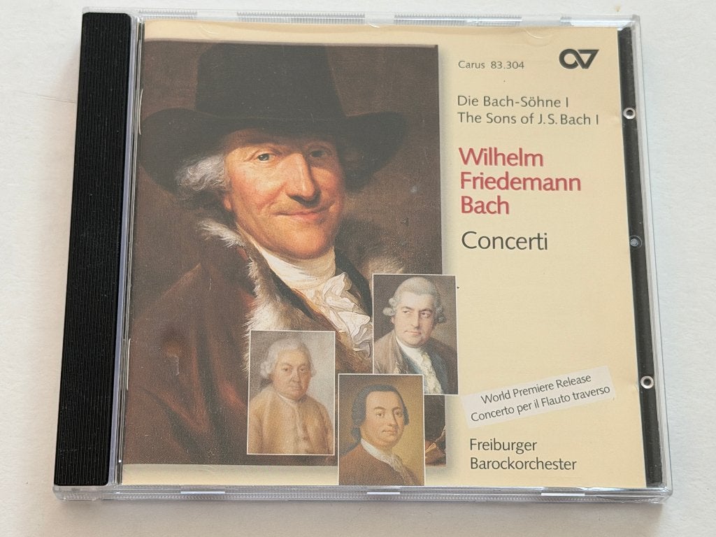 Wilhelm Friedemann Bach – Concerti, Ophalen of Verzenden, Gebruikt, Bach