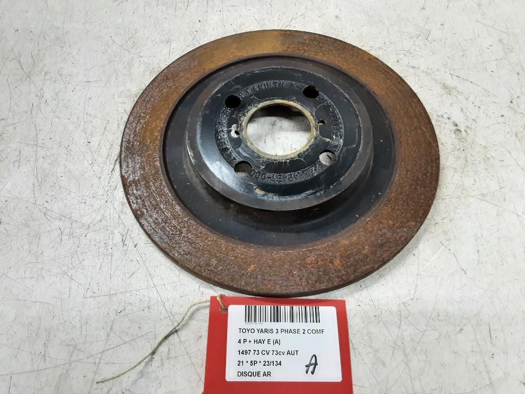 FREIN DISQUE ARRIÈRE Toyota Yaris III (P13), Mevr. I. Hauben, Toyota, Utilisé, Rue de l'Espoir 34 34
4030  GRIVEGNÉE, BE