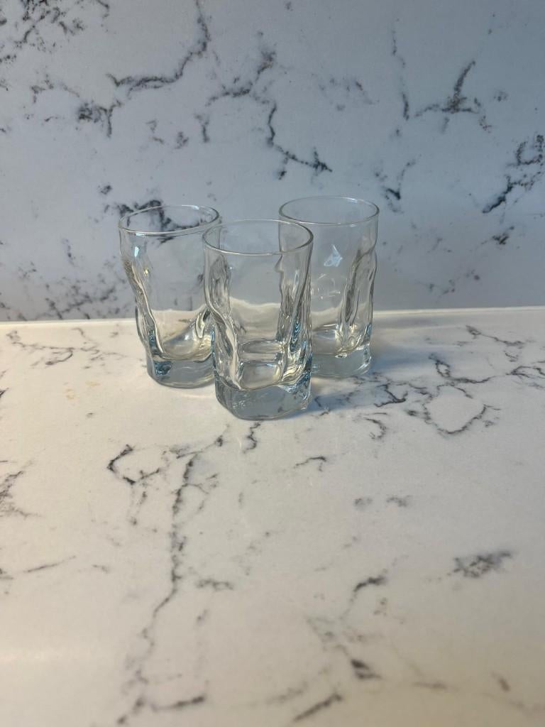 Set glazen – ideaal voor shotjes, hapjes of desserts, Ophalen, Zo goed als nieuw, Borrel- of Shotglas