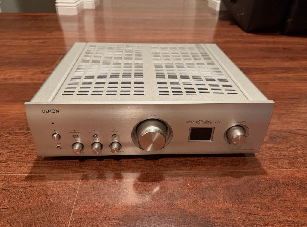Amplificateur intégré DENON PMA-1700NE SILVER, TV, Hi-fi & Vidéo, Enlèvement ou Envoi, Denon, 120 watts ou plus, Stéréo