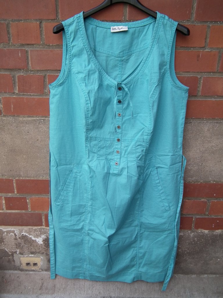 Robe pour femme T 44/46 (Ulla Popken) coloris turquoise, Neuf, Taille 46/48 (XL) ou plus grande, Autres couleurs, Ulla Popken