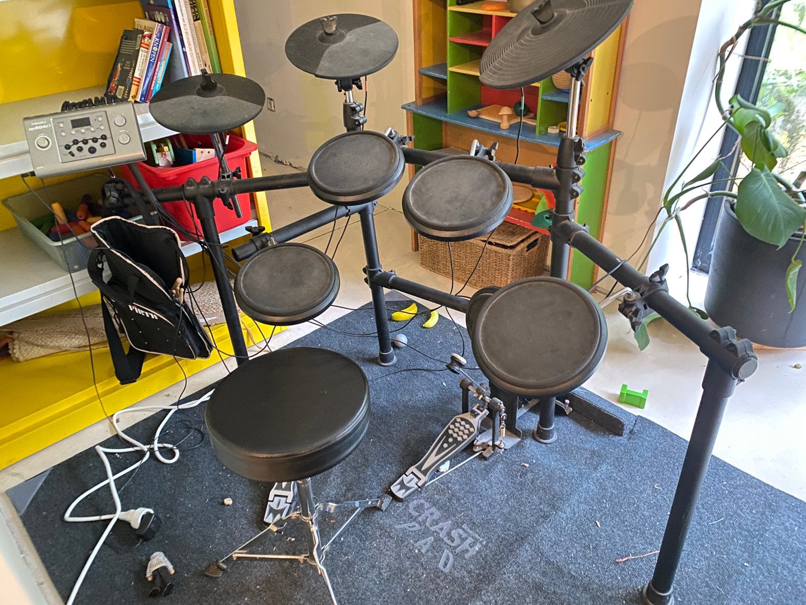 Elektrisch drumstel medeli dd504d, Ophalen, Gebruikt, Overige merken, Elektronisch