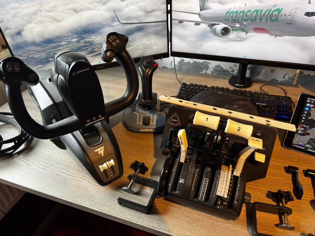 Thrustmaster TCA Sidestick X Airbus Edition, Computers en Software, Ophalen of Verzenden, Zo goed als nieuw, Thrustmaster