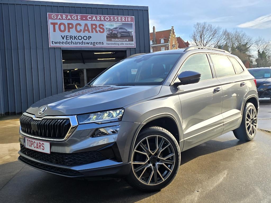 ✔SKODA KAROQ 1.0TSI SUV Ambition 2024 Euro6! Trekhaak,.., Auto's, Skoda, Voorwielaandrijving, Stof, Karoq, Bedrijf