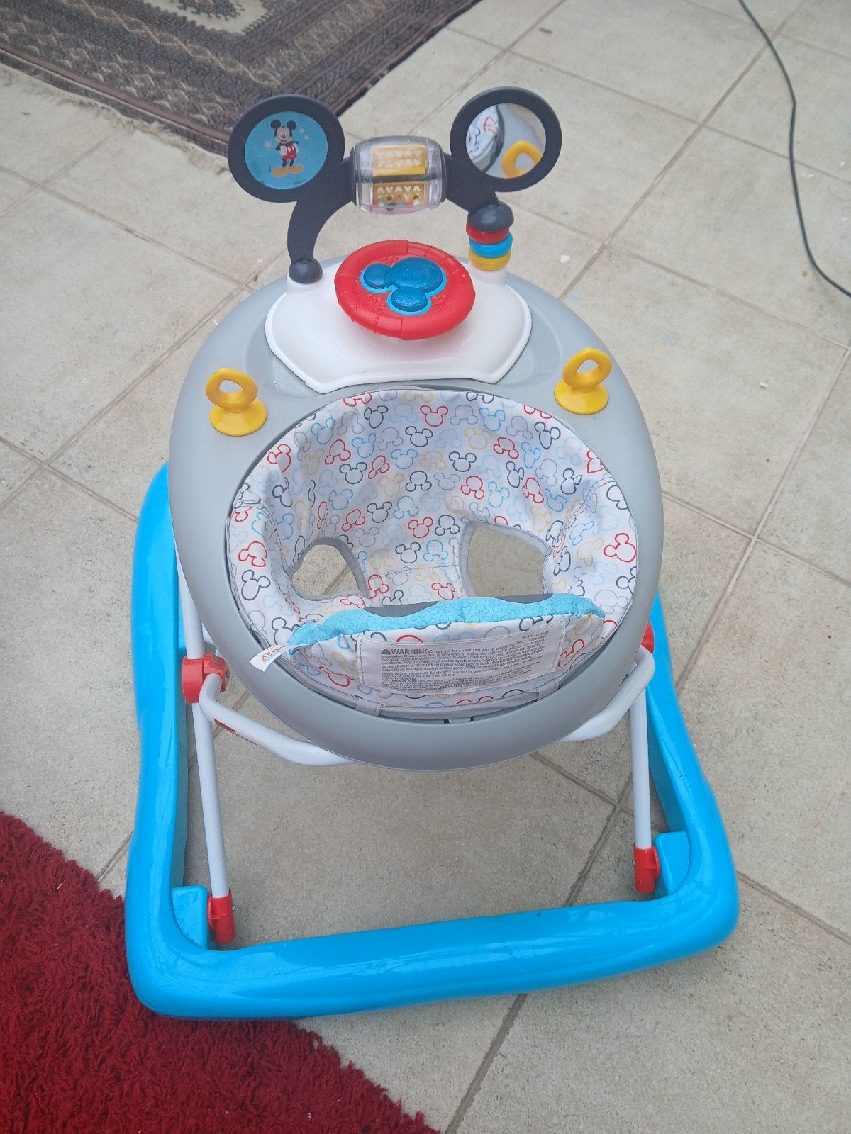 trotteur bébé, Enlèvement