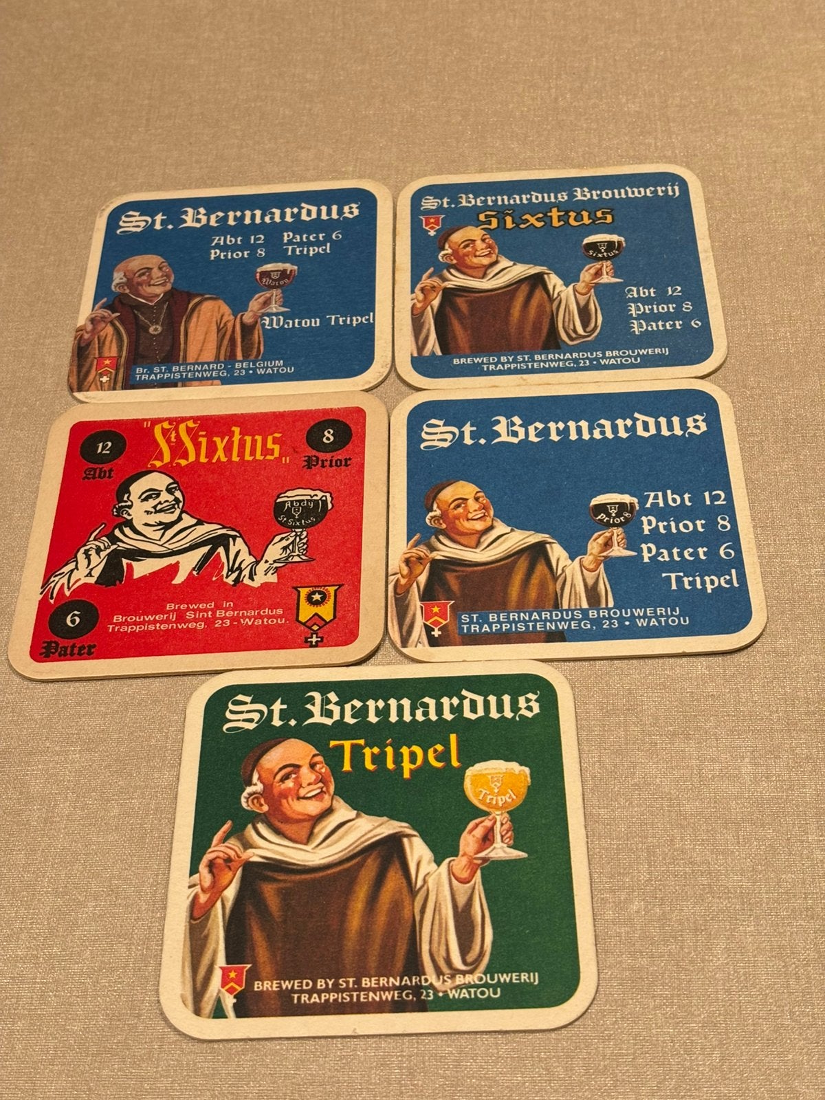 St.Bernardus tripel, Collections, Enlèvement ou Envoi, Sous-bock