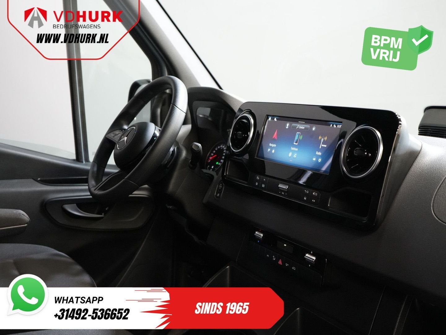 Mercedes-Benz Sprinter 317 CDI Aut. L3H2 3.5t Trekverm./ LED, Auto's, Automaat, Mercedes-Benz, Bedrijf, Diesel