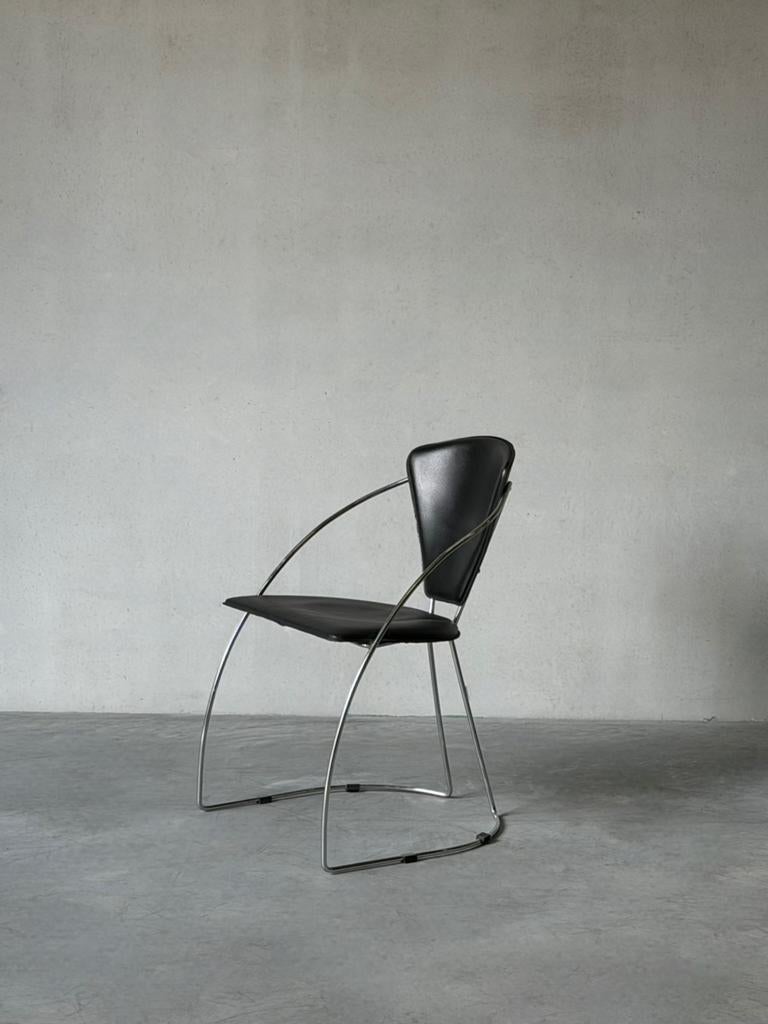Vintage design Italiaanse eetkamerstoel, Enlèvement, Comme neuf