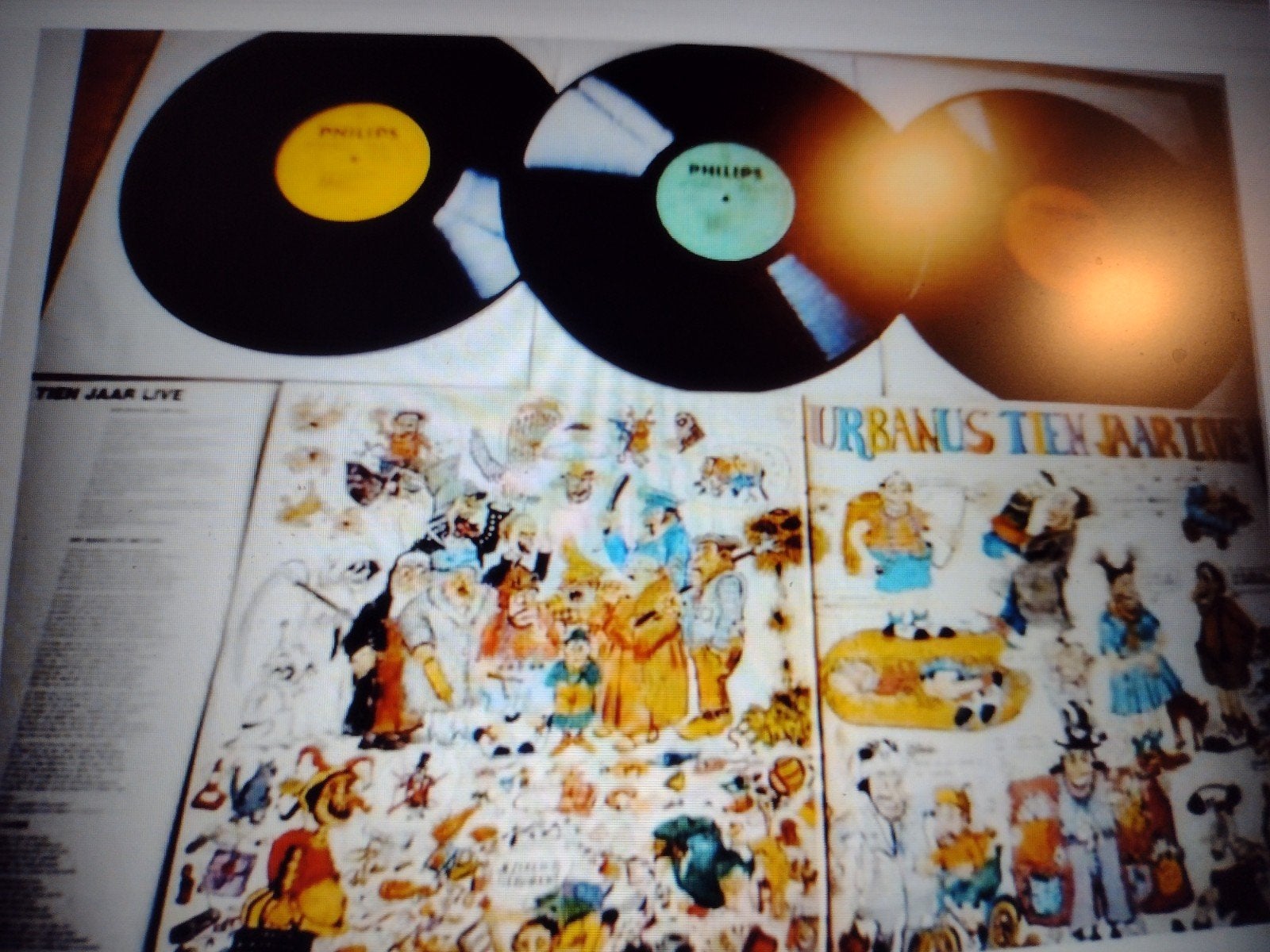 BELPOP 3 LP: URBANUS TIEN JAAR LIVE + insert (1983), Cd's en Dvd's, Overige genres, Ophalen of Verzenden, Zo goed als nieuw, 12 inch