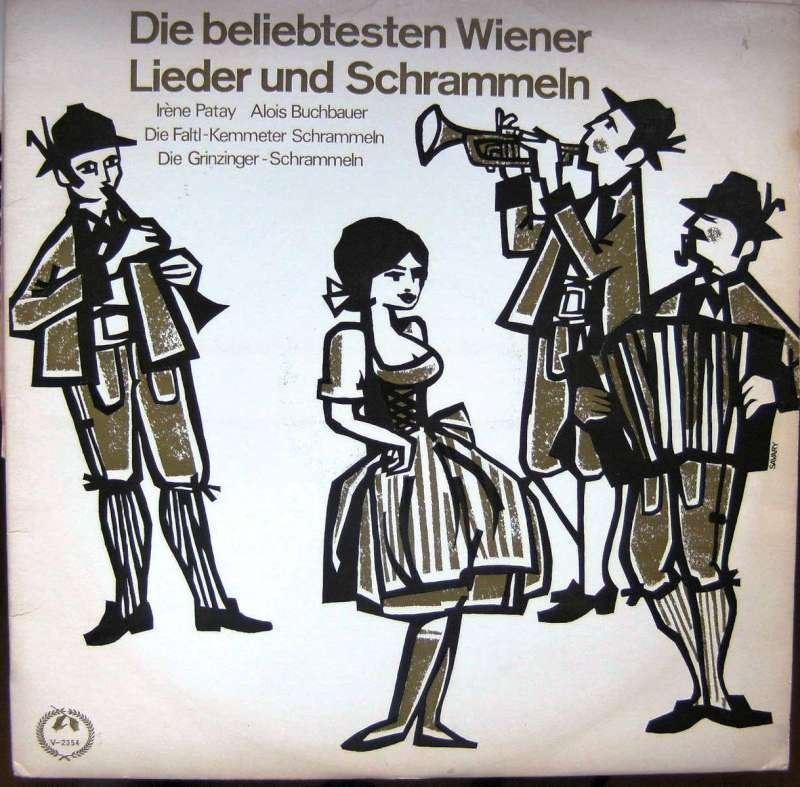 LP Die beliebtesten WIENER Lieder und Schrammeln, CD & DVD, Enlèvement ou Envoi, Housse de protection extérieure, Chant, Comme neuf