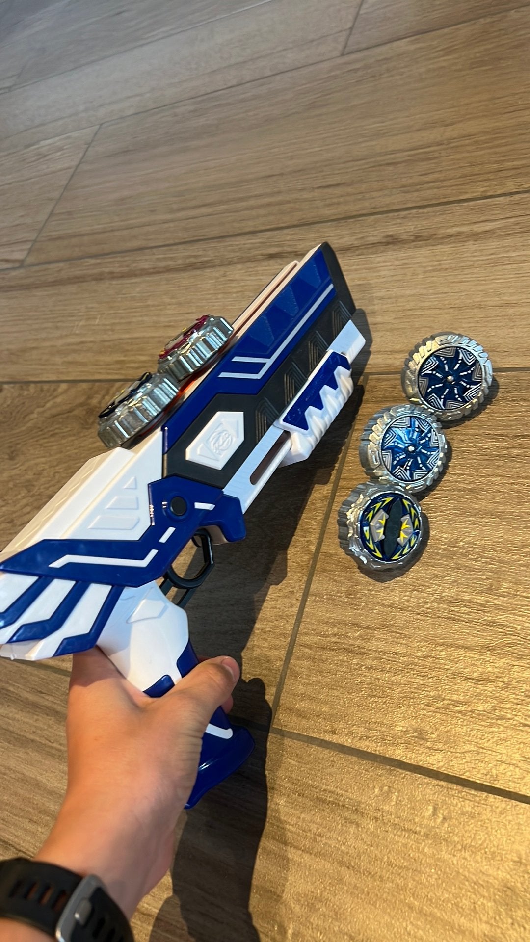Blade blade schooter met 5 blade blade’s, Ophalen, Zo goed als nieuw