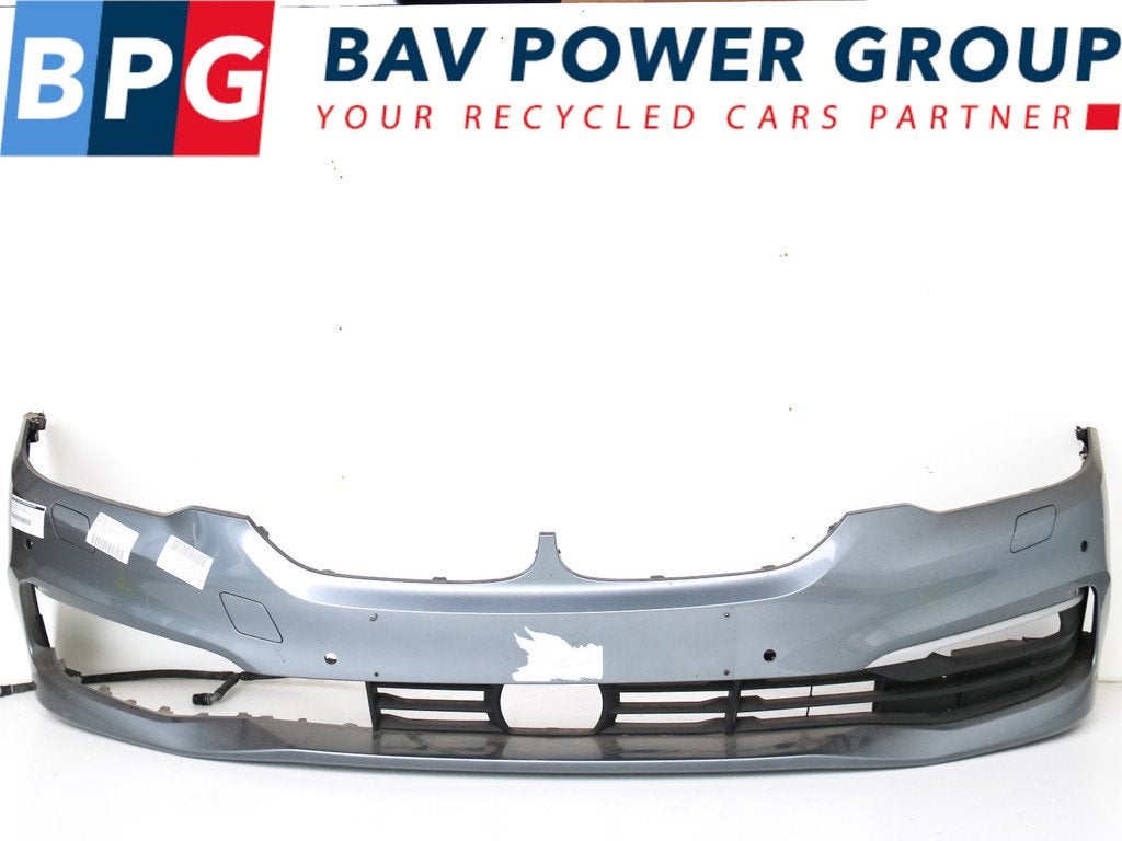 BUMPER VOOR 4 PDC BMW 5 serie (G30) (51117427442), Gebruikt, Voor, Bumper, BMW