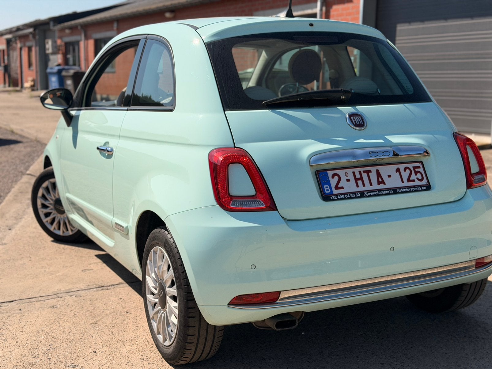 FIAT 500 1.2 ✅ FACELIFT CARPLAY CLIMATISEUR EURO 6, Autos, Fiat, Achat, Euro 6, Entreprise, Vert