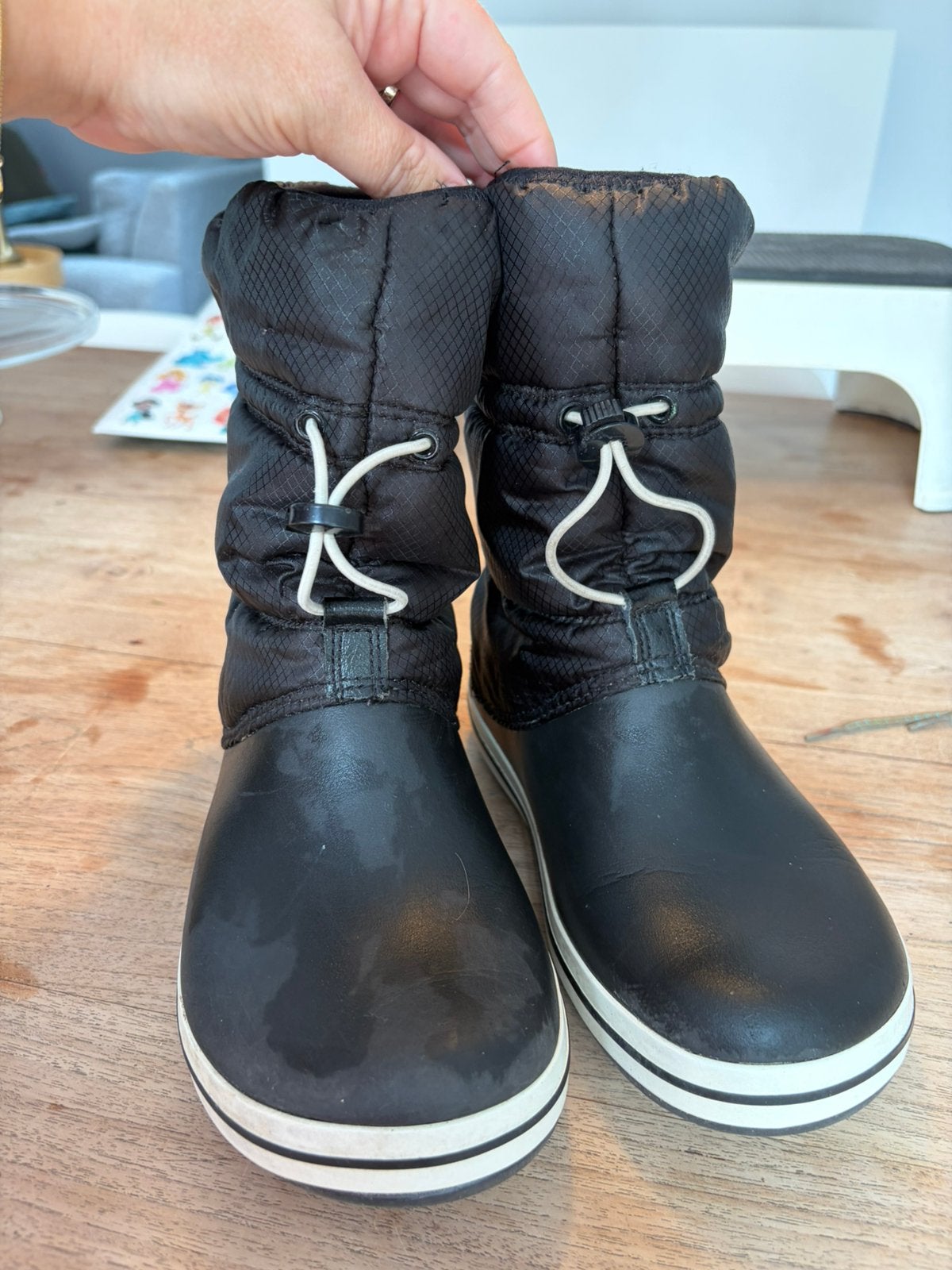 Bottes de pluie/neige Crocs taille 37, Enlèvement ou Envoi, Comme neuf, Bottes