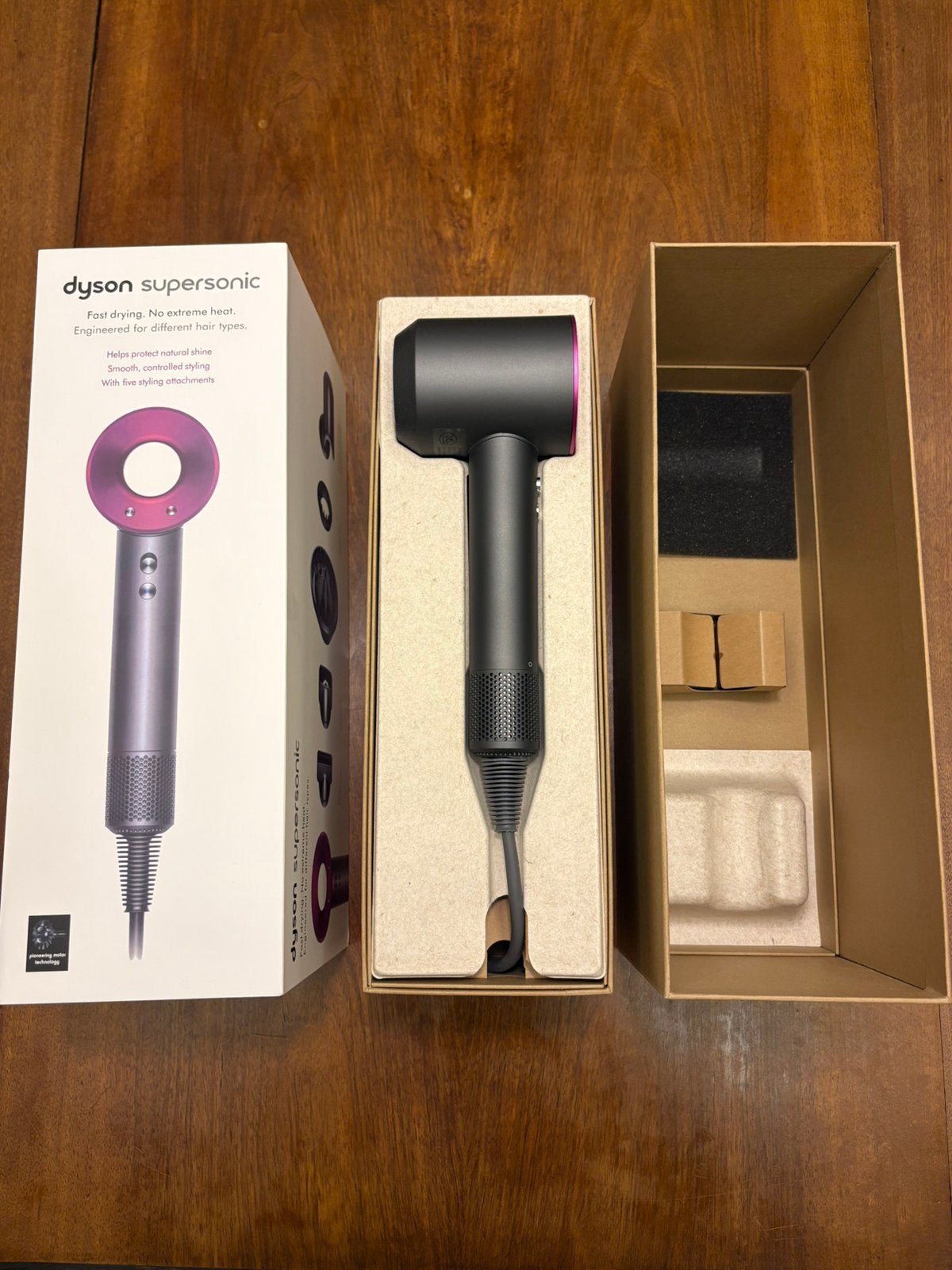 Dyson Supersonic, Enlèvement, Comme neuf