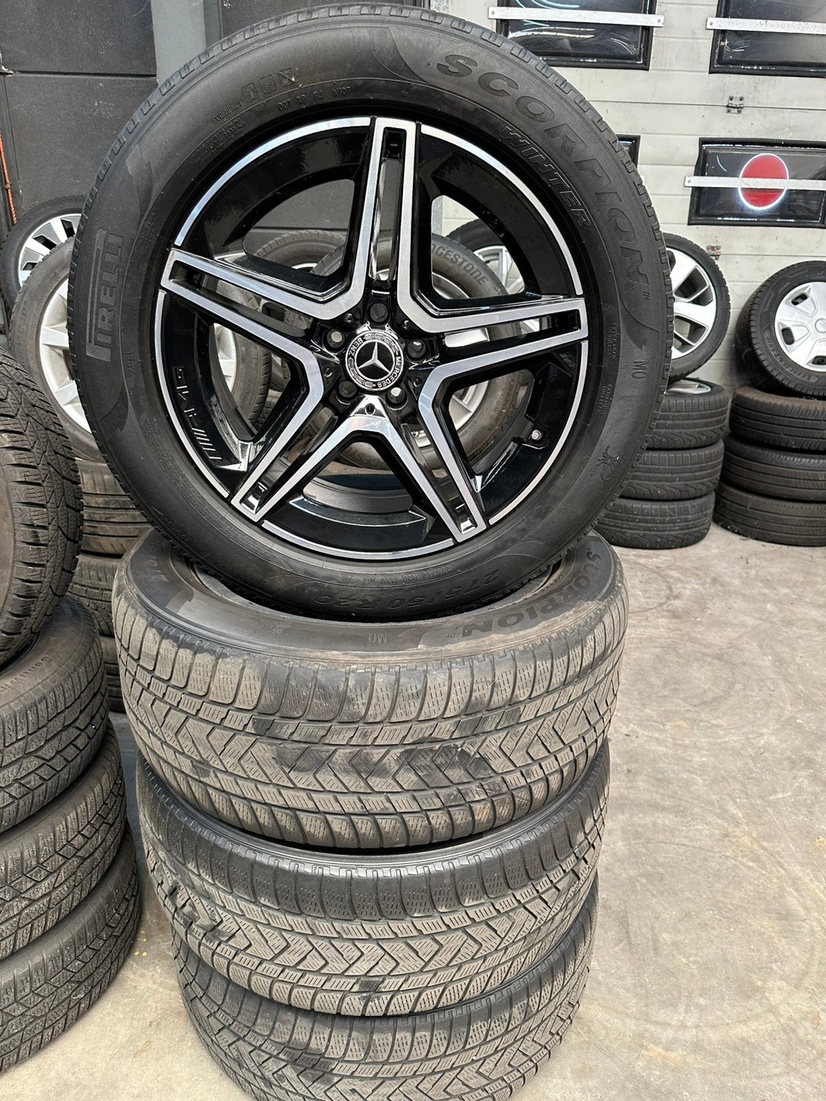 JANTES MERCEDES GLE 20“ ORIGINE, Enlèvement, Pneus et Jantes