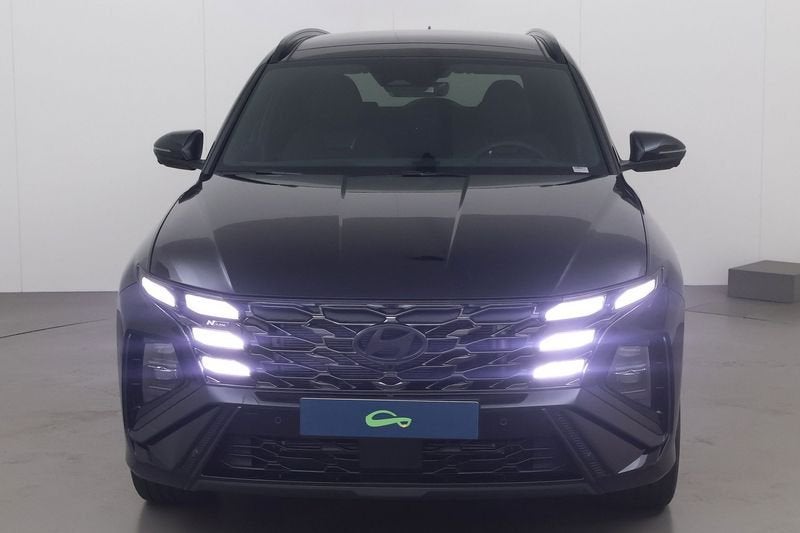Hyundai Tucson HEV 1.6 t-gdi shine n-line 231 AT, Automaat, Gebruikt, 4 cilinders, Zwart