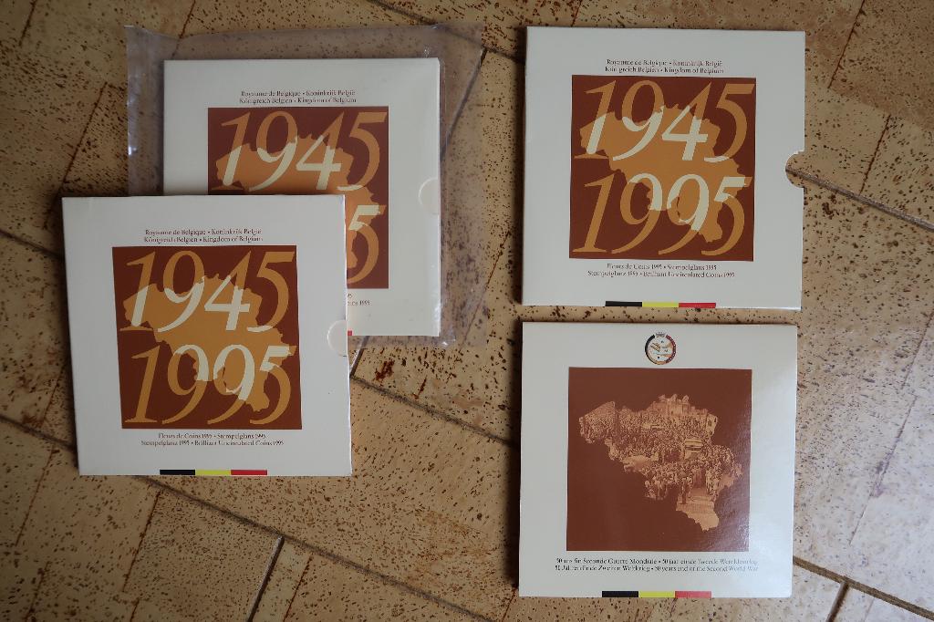 Munten : FDC Set 1995 “50 Jaar einde WOII”, Enlèvement ou Envoi, Série