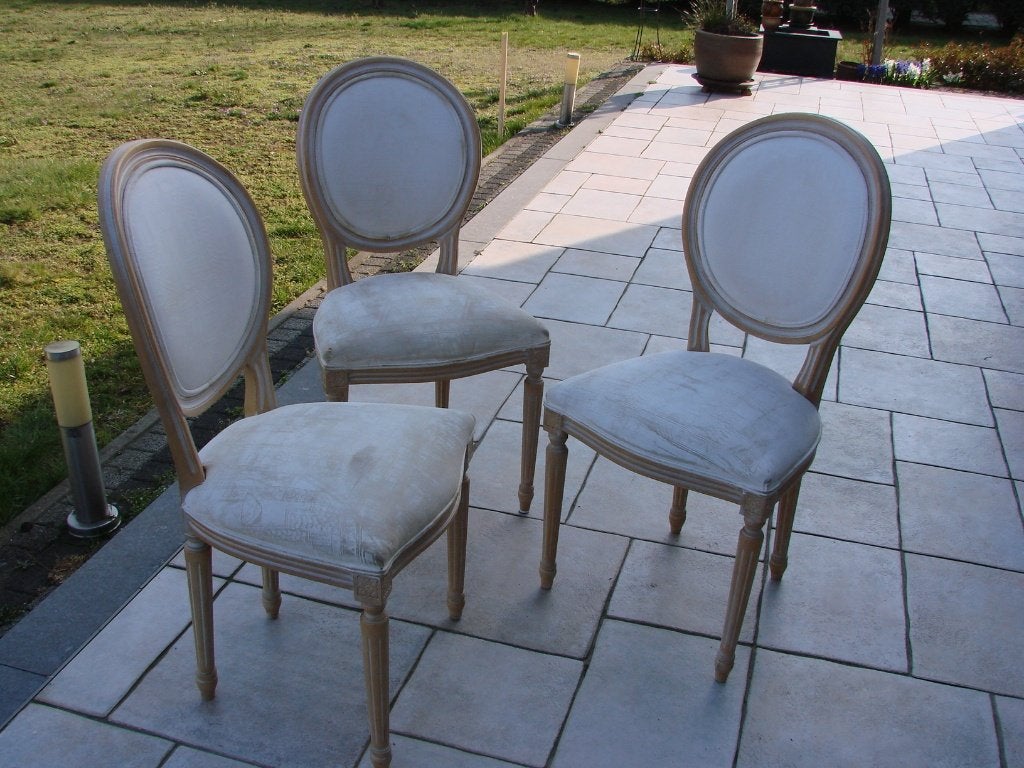 antiek: 3 stoelen style Louis XVI, Enlèvement