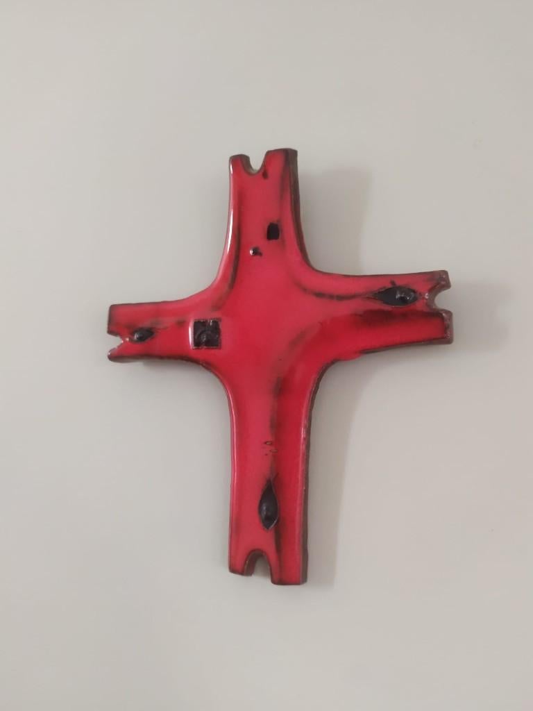 AMPHORA Design Rogier Vandeweghe - Croix murale en céramique, Enlèvement