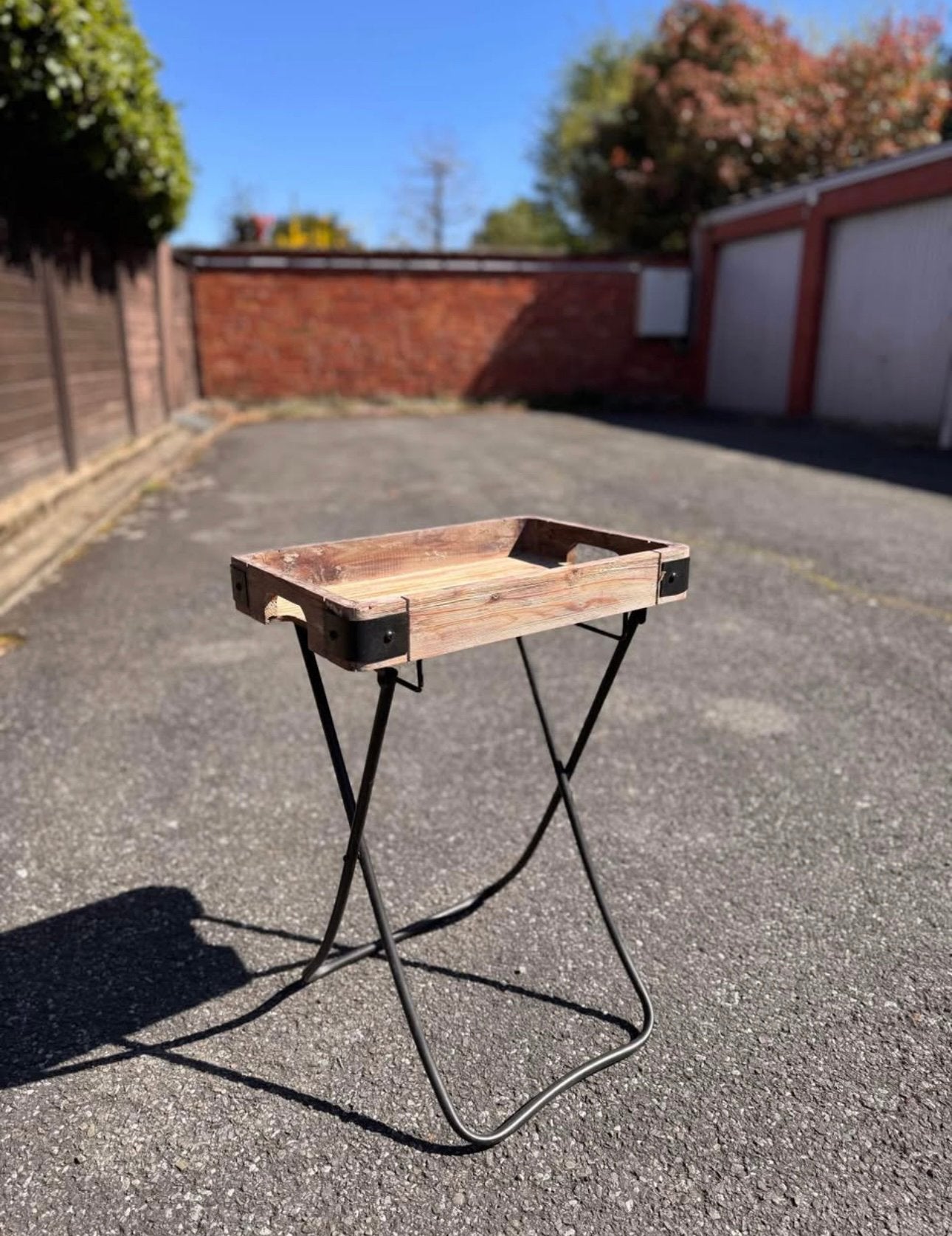 Bijzettafel - plantentafel, Ophalen, Minder dan 55 cm, Gebruikt, 60 cm of meer