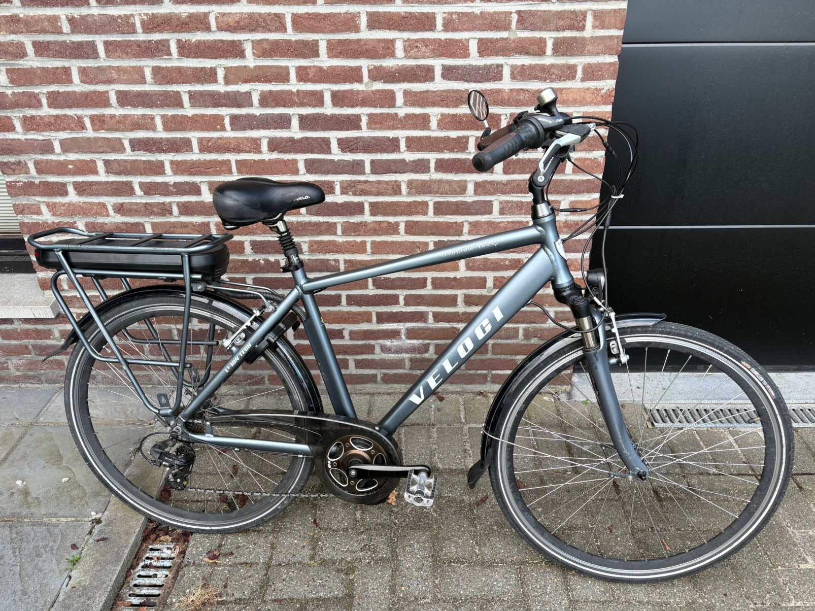Veloci Titanium e-bike met Bafang middenmotor, 51 tot 55 cm, Ophalen, Zo goed als nieuw, 50 km per accu of meer