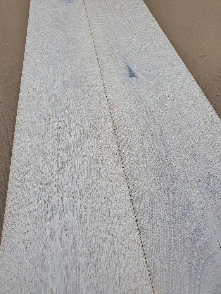 NOUVEAU PARQUET EN BOIS ; 25,92 M2 EN CHÊNE, Jardin & Terrasse, Enlèvement, Blanc