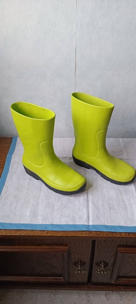 Bottes de pluie - Pointure 37/38, Bottes de pluie, Porté, Vert, Enlèvement