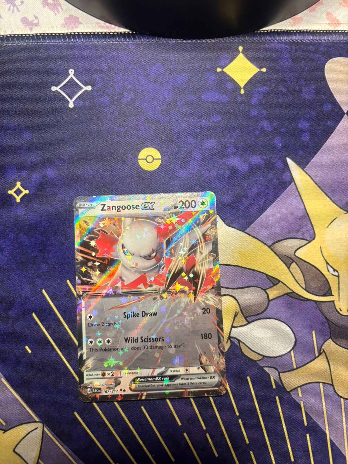 Pokémon Mega Zangoose, anciens héros ascensionnés, Enlèvement ou Envoi, Neuf, Cartes en vrac, Foil