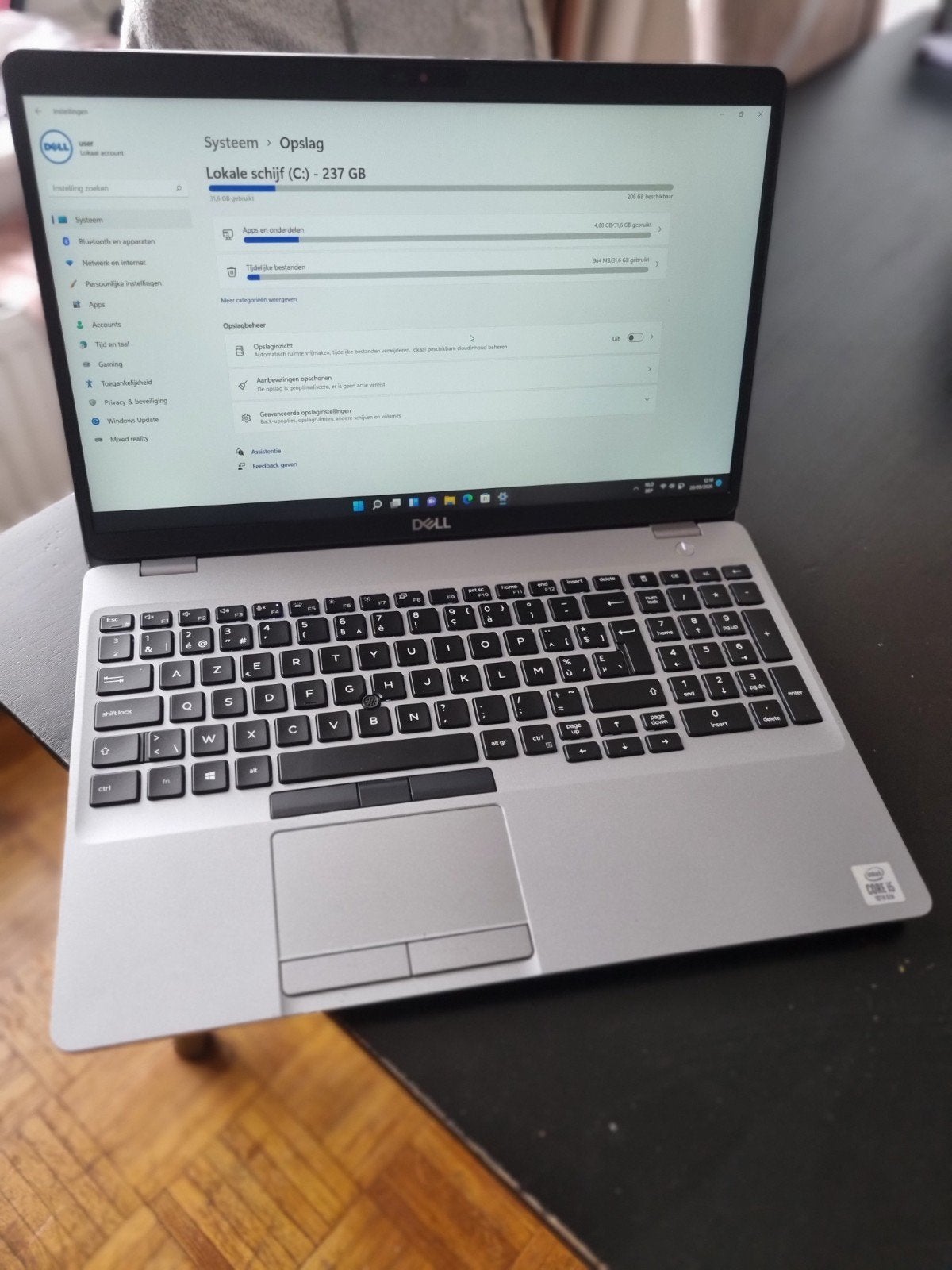 dell latitude 5510 i5core, Ophalen of Verzenden, Azerty