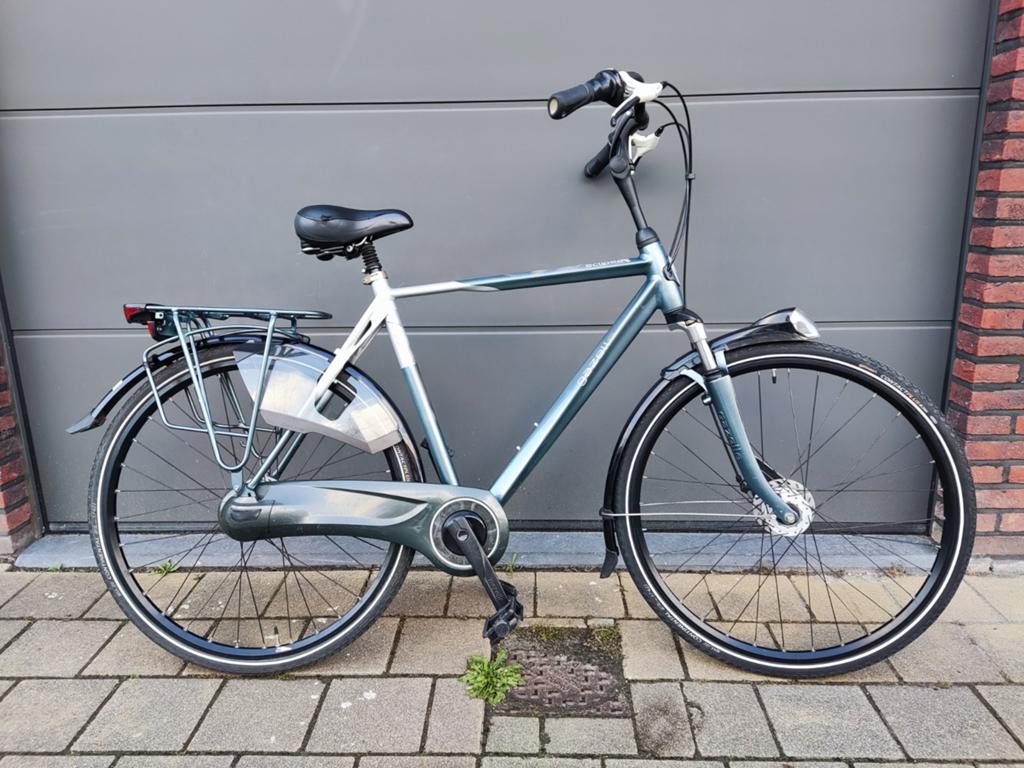 Gazelle Eclipse - Herenfiets, Fietsen en Brommers, Ophalen, Gebruikt, Versnellingen, 57 tot 61 cm