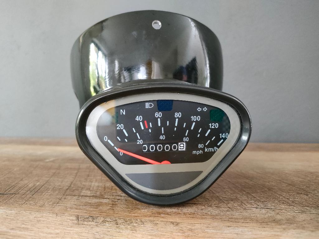 Boîtier de phare Moto Dax avec compteur (140 km/h), Enlèvement ou Envoi, Comme neuf, Phare, Skyteam, zhenhua,