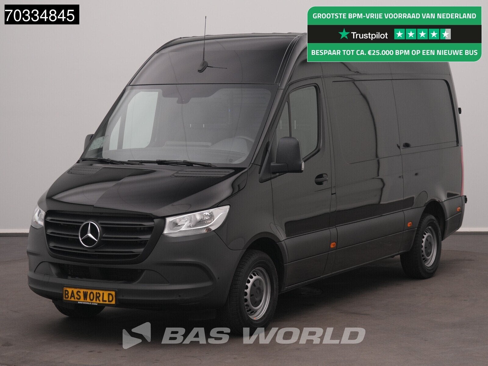 Mercedes Sprinter 317 CDI Automaat L2H2 Airco Camera MBUX Ca, Automaat, Automatische klimaatregeling, Gebruikt, Euro 6