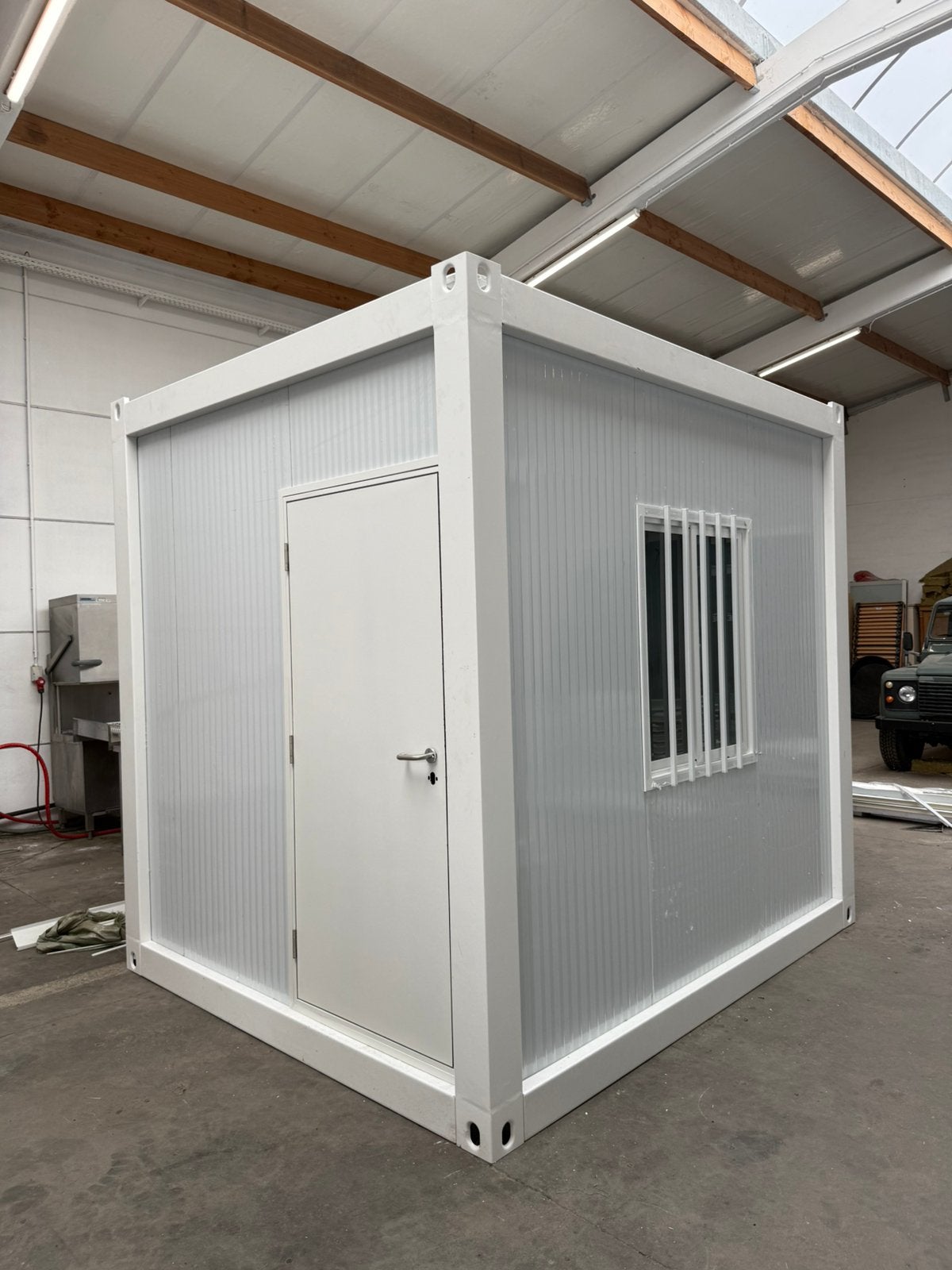 Bureelcontainer te koop 2,5m x 3m, Enlèvement