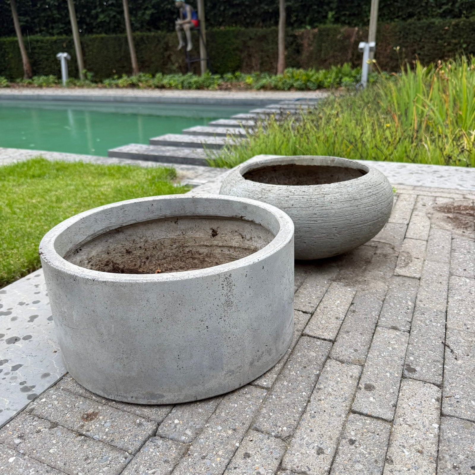 Bloempotten, Tuin en Terras, Ophalen, Zo goed als nieuw, Kunststof