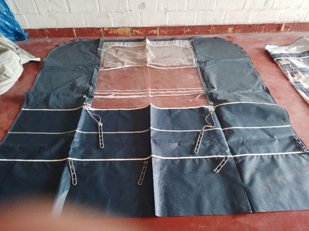 Voortent 4seizoenen met voortentluifel geplastificeerd nieuw, Enlèvement, Neuf, PVC