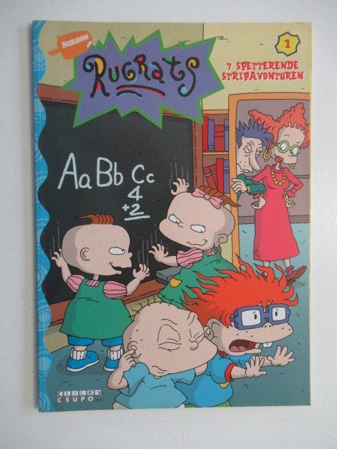 rugrats...nr.1...7 spetterende stripavonturen.........1st, Ophalen of Verzenden, Zo goed als nieuw