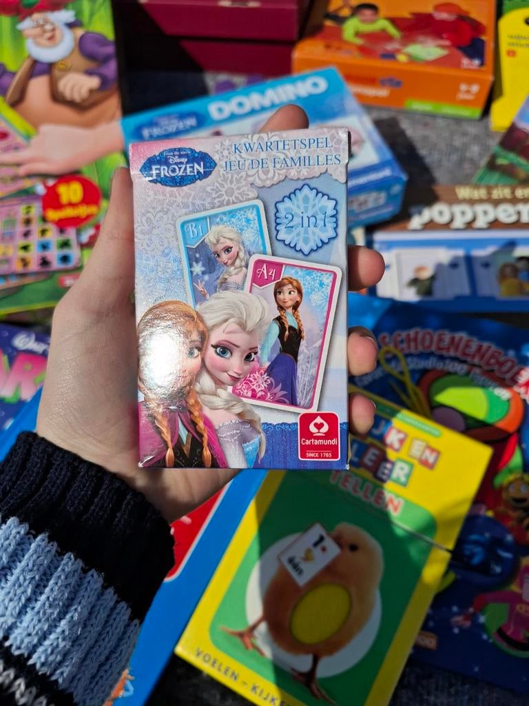 Kwartet van frozen, Hobby en Vrije tijd, Gezelschapsspellen | Overige, Ophalen