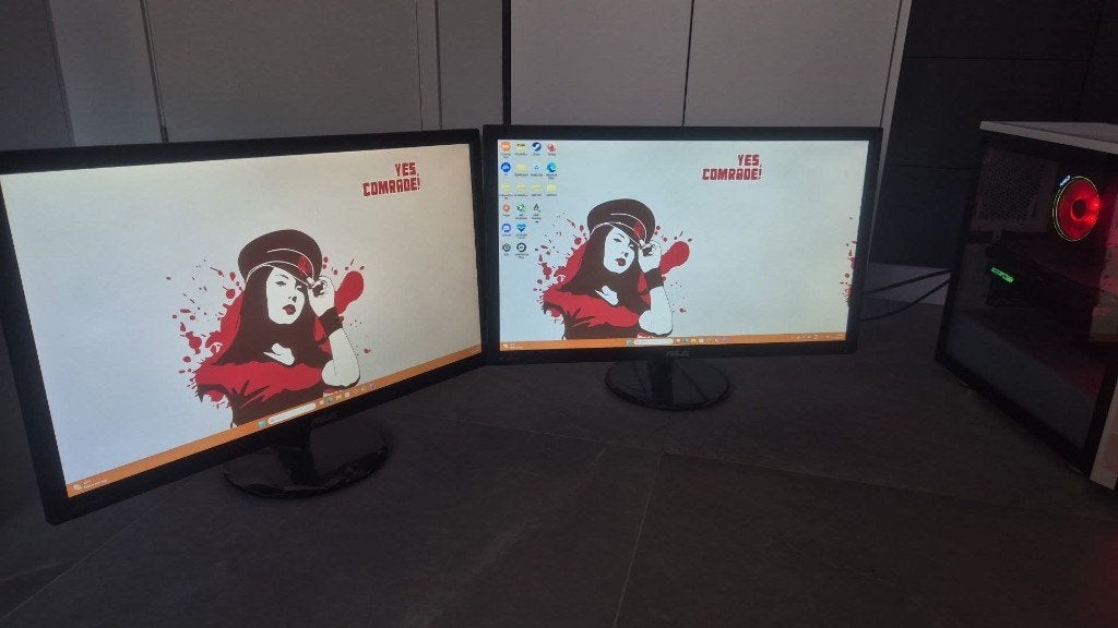 2x asus monitor, Computers en Software, Ophalen, Asus, DisplayPort, Full HD
