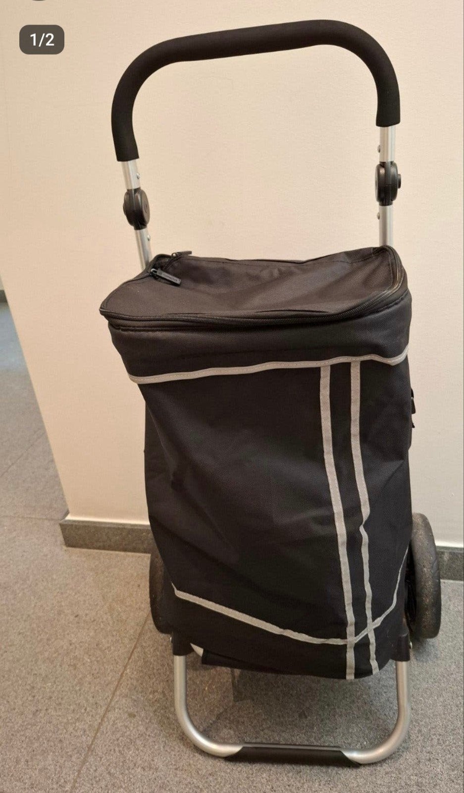 trolley boodschappen, Enlèvement
