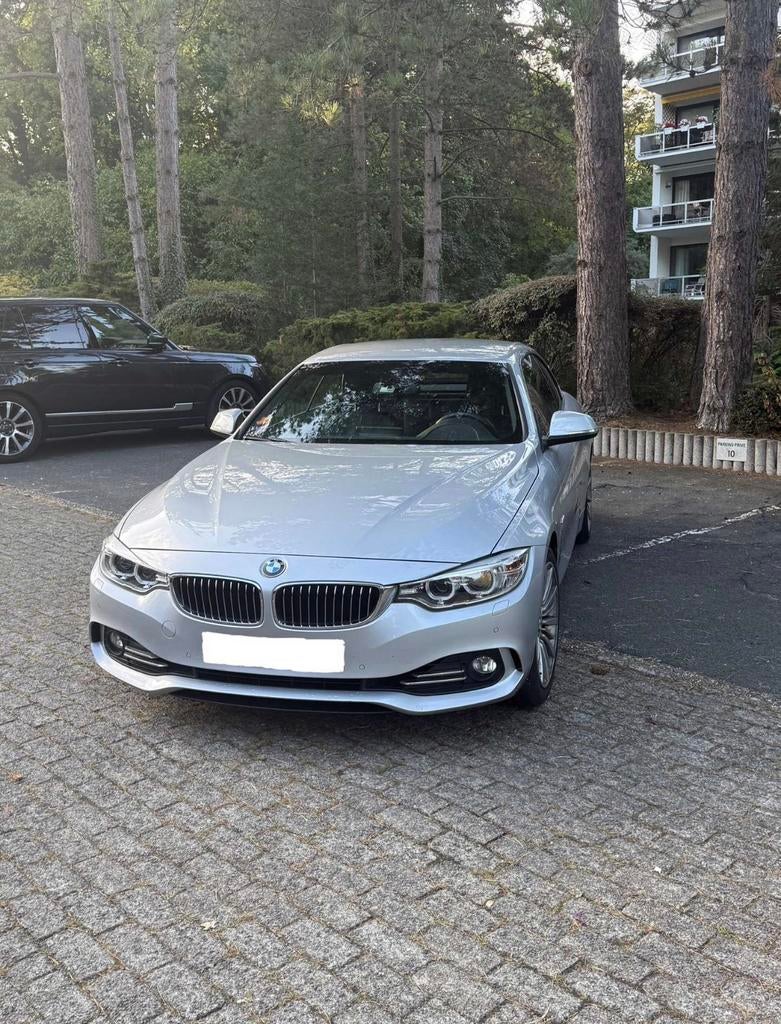 BMW 420 i Cabrio hard top grise tres soignée, Autos, Argent ou Gris, Achat, Euro 6, Cabriolet