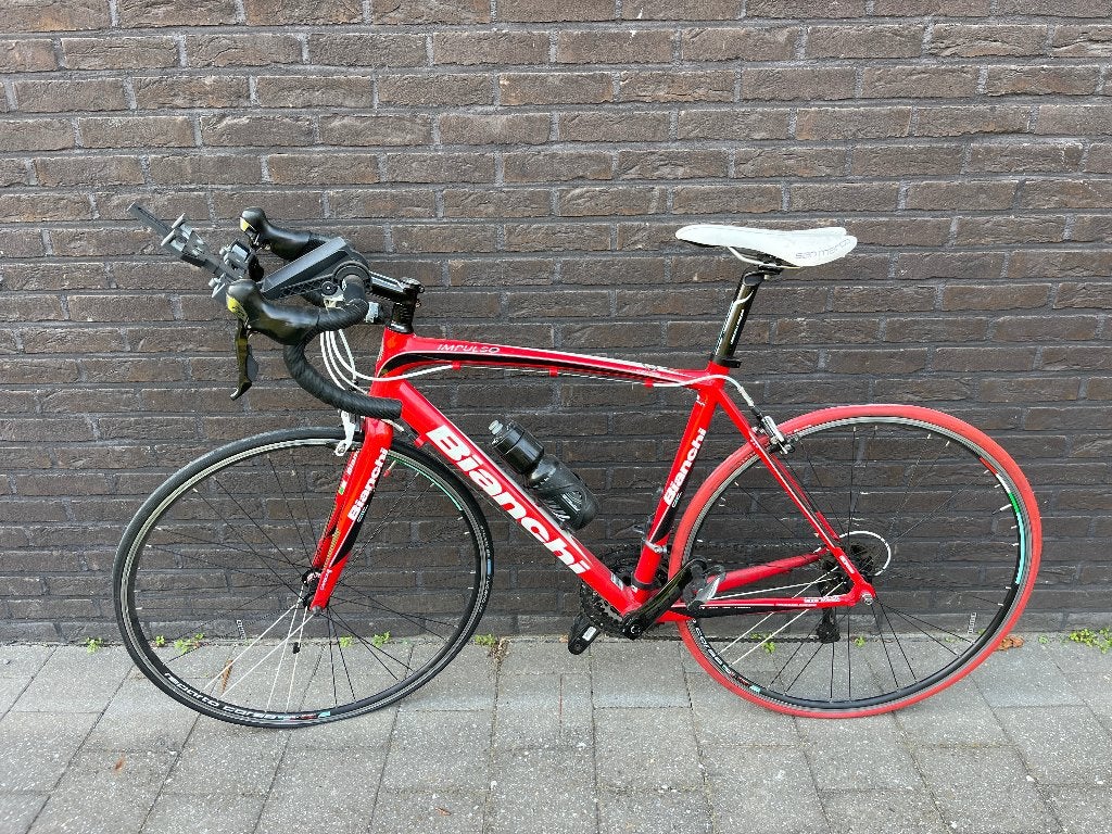 Koersfiets Bianchi Impulso, Fietsen en Brommers, 28 inch, Gebruikt, Aluminium, Meer dan 20 versnellingen